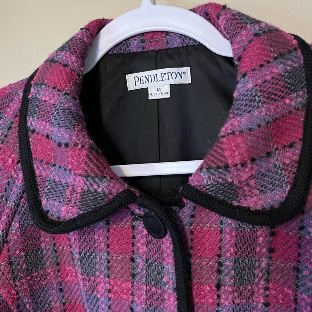 Pendleton Wool Plaid Jacket - image 3